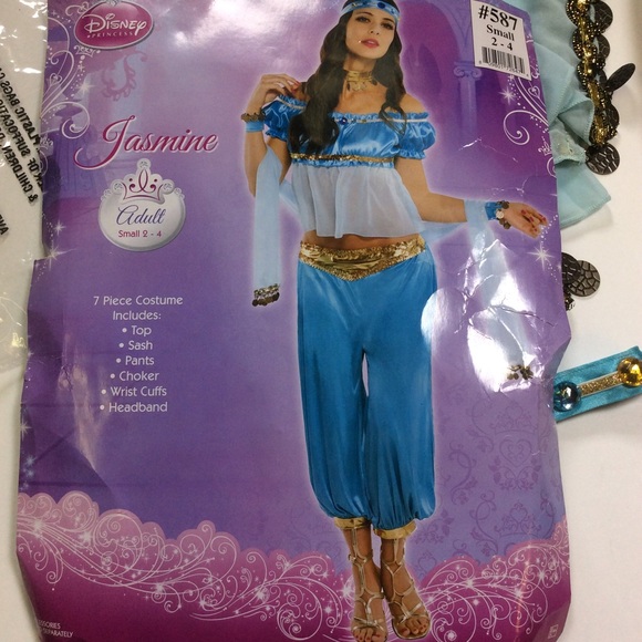 Disney Jasmine #587 Halloween Costume, Small 2-4 - Picture 9 of 11